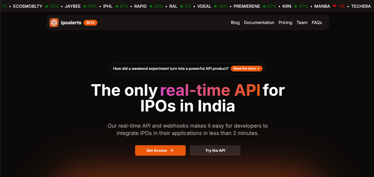 Announcing ipoalerts